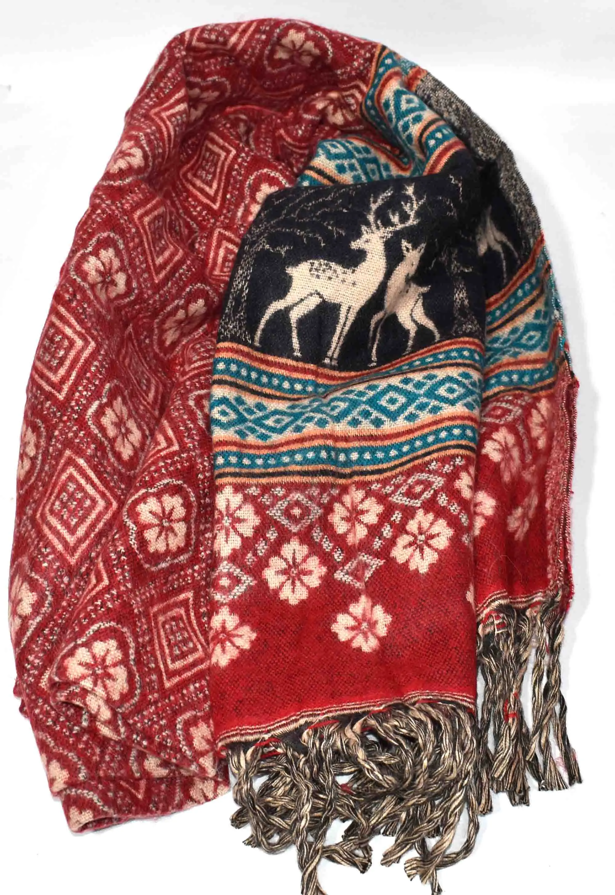 Best selling Nepali Shawl in Nepal/Woolen Shawl in wholesale price/Dhaka shawl design