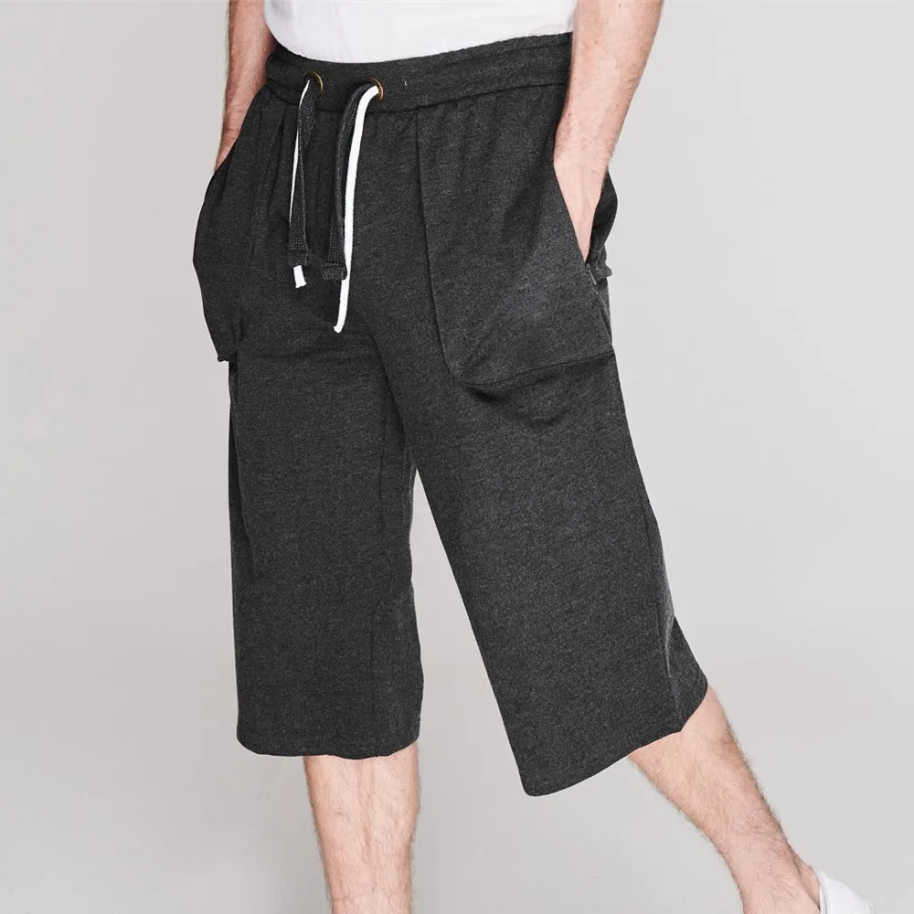 oggers Sweatpants Mens 2 in 1 Skinny Pants Short Leggings Double layer Sportswear Male Gyms Fitness Built-in pocket Track Short