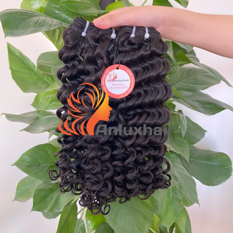 
 100% натуральные вьетнамские волосы оптом. Глубокая волна  