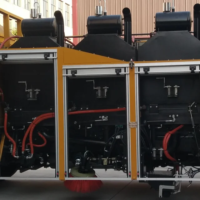 
multifunctional fully automatic thermoplastic road marking truck for road marking line road marking machine supplier 