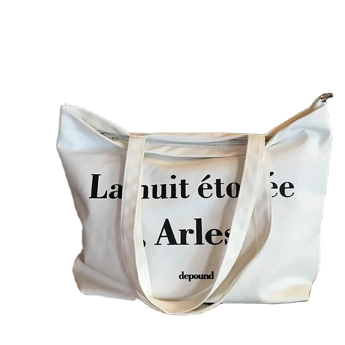 2022 New Original factory canvas tote bag shopping fabric reusable shopping bag