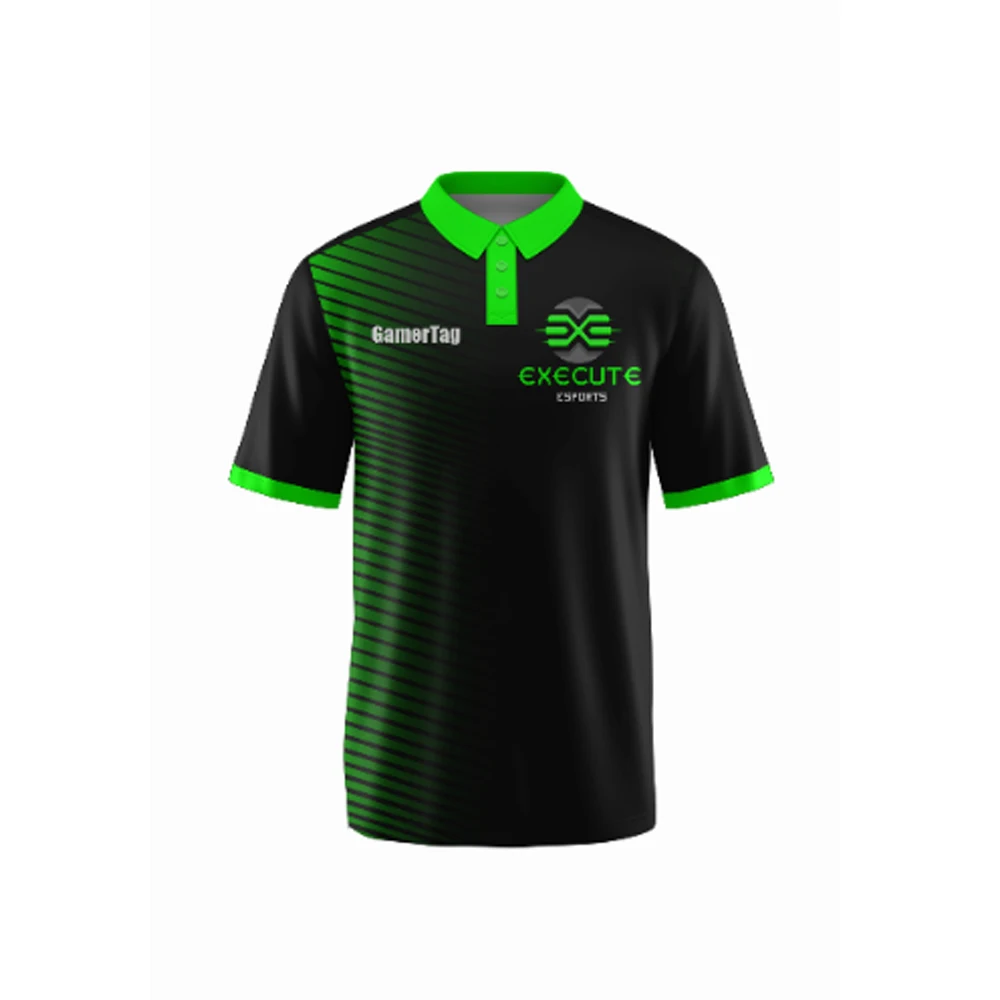 new high quality custom breathable sublimation e-sports jersey