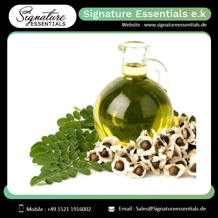 Factory Supply High Graded Organic Moringa Seed Oil For Including Hair Care