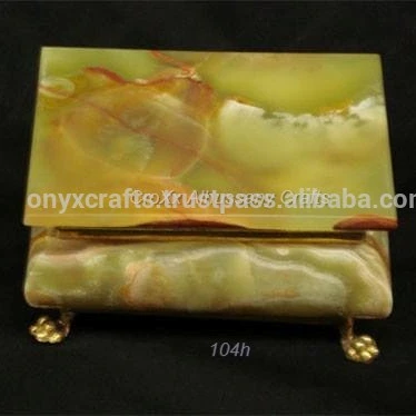 Green Onyx Jewelry Box