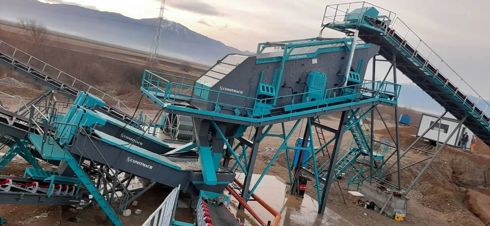 
CONSTMACH SAND WASHING SCREW, GRAVEL WASHING MACHINE 