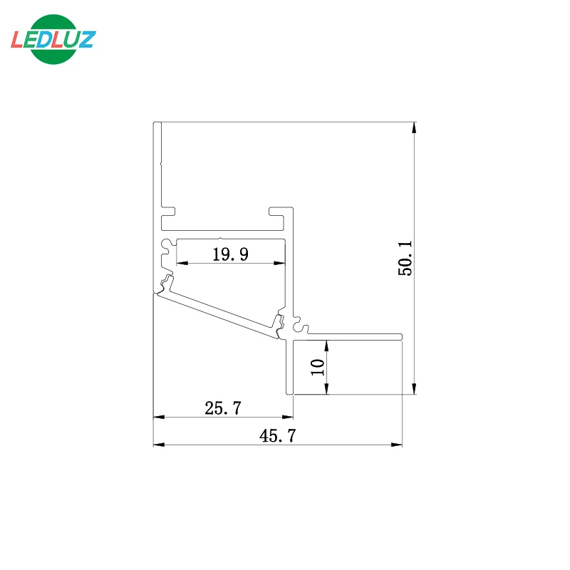 
Aluminum LED profile for stair light 