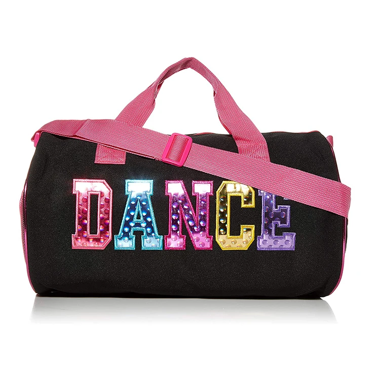 
Polyester Nylon Dance Duffel Bag Custom 