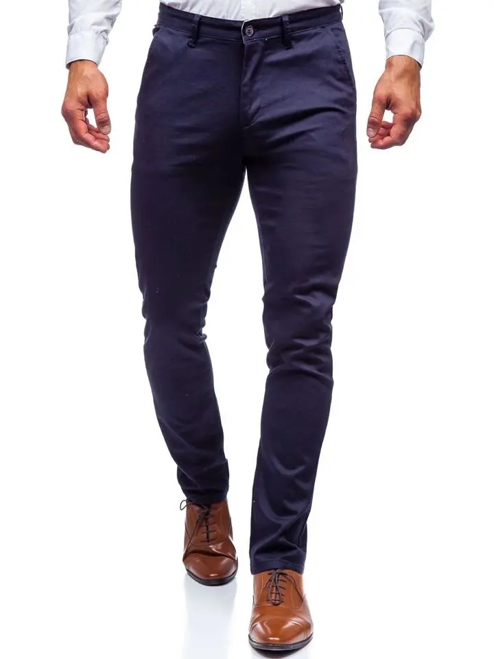 luxury design High Quality Casual Different colors wholesale non blank dress bulk Lined chino men pants gray