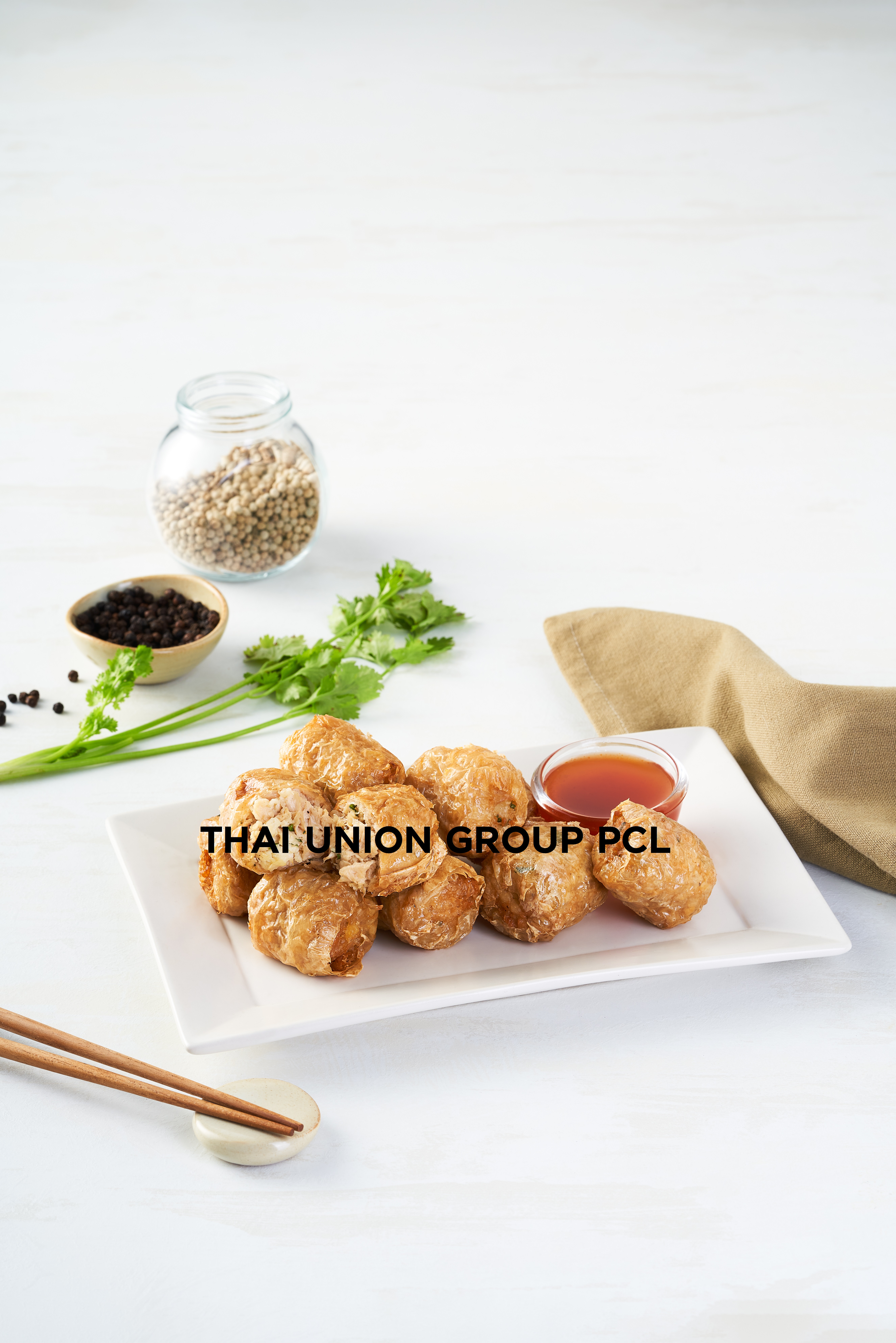 Новый продукт, завод по изготовлению замороженной пищи, краб Hoi Jor, готов к употреблению, для розничных и пищевых услуг, изготовленный в Таиланде компанией Thai Union Group