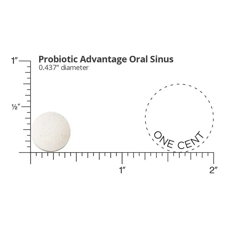 
Dr Williams Probiotic Advantage Oral Sinus Probiotics For Your Mouth Teeth And Gums 50 Sugar Free Lozenges 50 Day Supply 