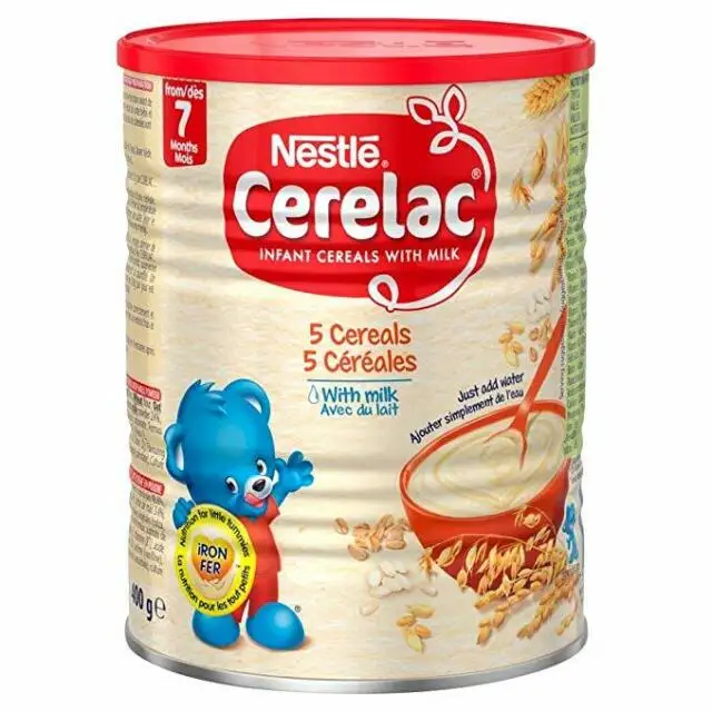 2021 Nestle Cerelac Infant Cereals With Iron+ Wheat & Honey Baby Food - 400g