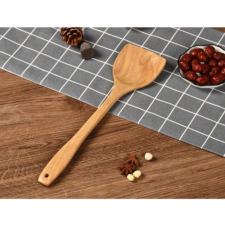 Wooden Spoons for Cooking Bamboo disposable Utensil Set Nonstick Kitchen Premium Quality Housewarming Gifts for Everyday Use