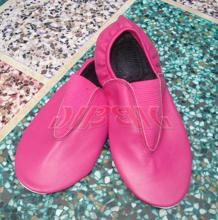 Big Big shoes leather gymnastic shoes gym practice shoes