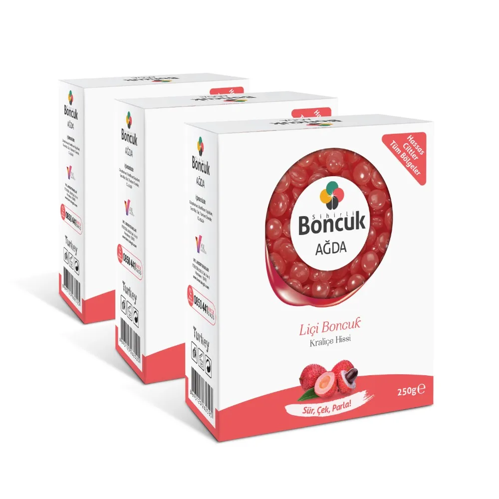 vivol brand Wholesale Price 100G 300G 500G Wax Beans Strip-Less Hard Wax bean Brazilian Depilatory wax