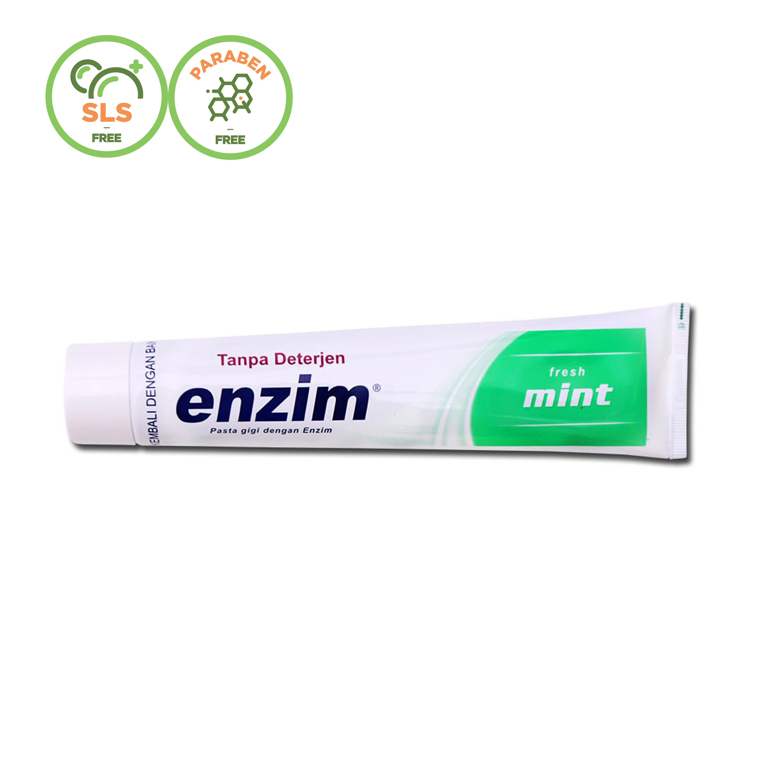 Ферментная зубная паста доступный образец частная марка oem мята халяльный сертификат