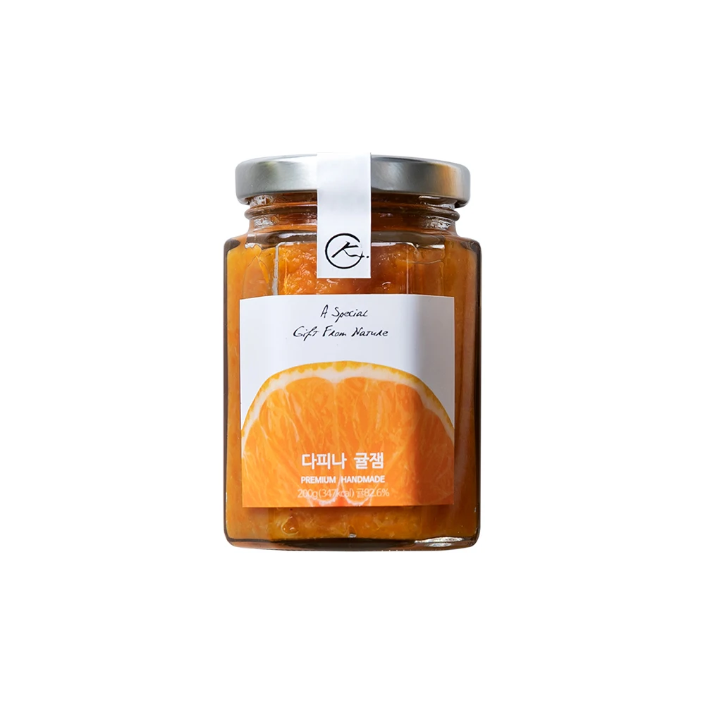 
Premium handmade jam with natural ingredients Mandarin orange preserves Made in Korea 