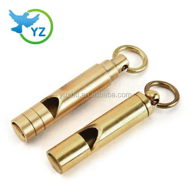 YZ factory wholesale/retail brass monochamous pigeon whistle