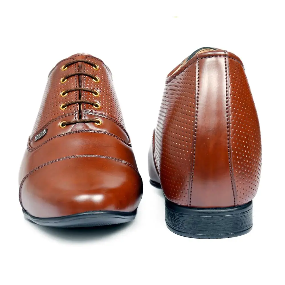 
High quality height increasing delicate hand stitches pu soles men elevator shoes 