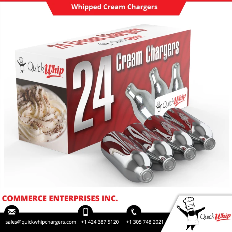  Global Dealer of Widely Compatible N2O Cream Whipper Cartridges for all