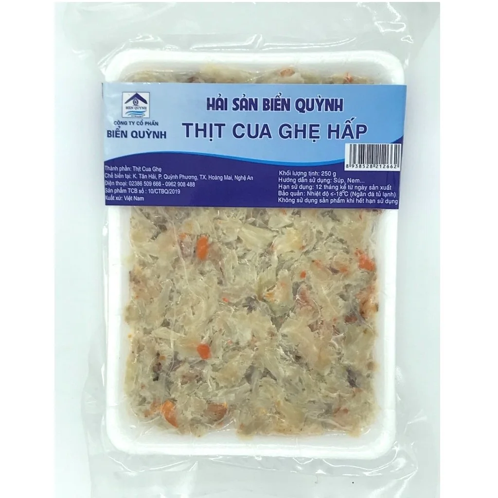 Хит продаж, свежие натуральные морепродукты без кожи, еда, воздушно-высушенные готовые крабы-пауки для приготовления пищи от частной торговой марки во Вьетнаме