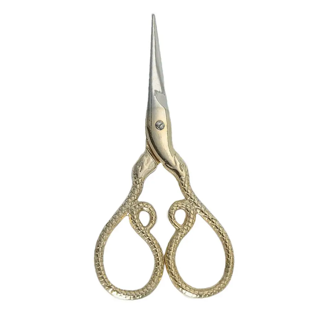  Щепка аист вышивка ножницы и крест стежка швейная птица маленькая инструмент scissortailor