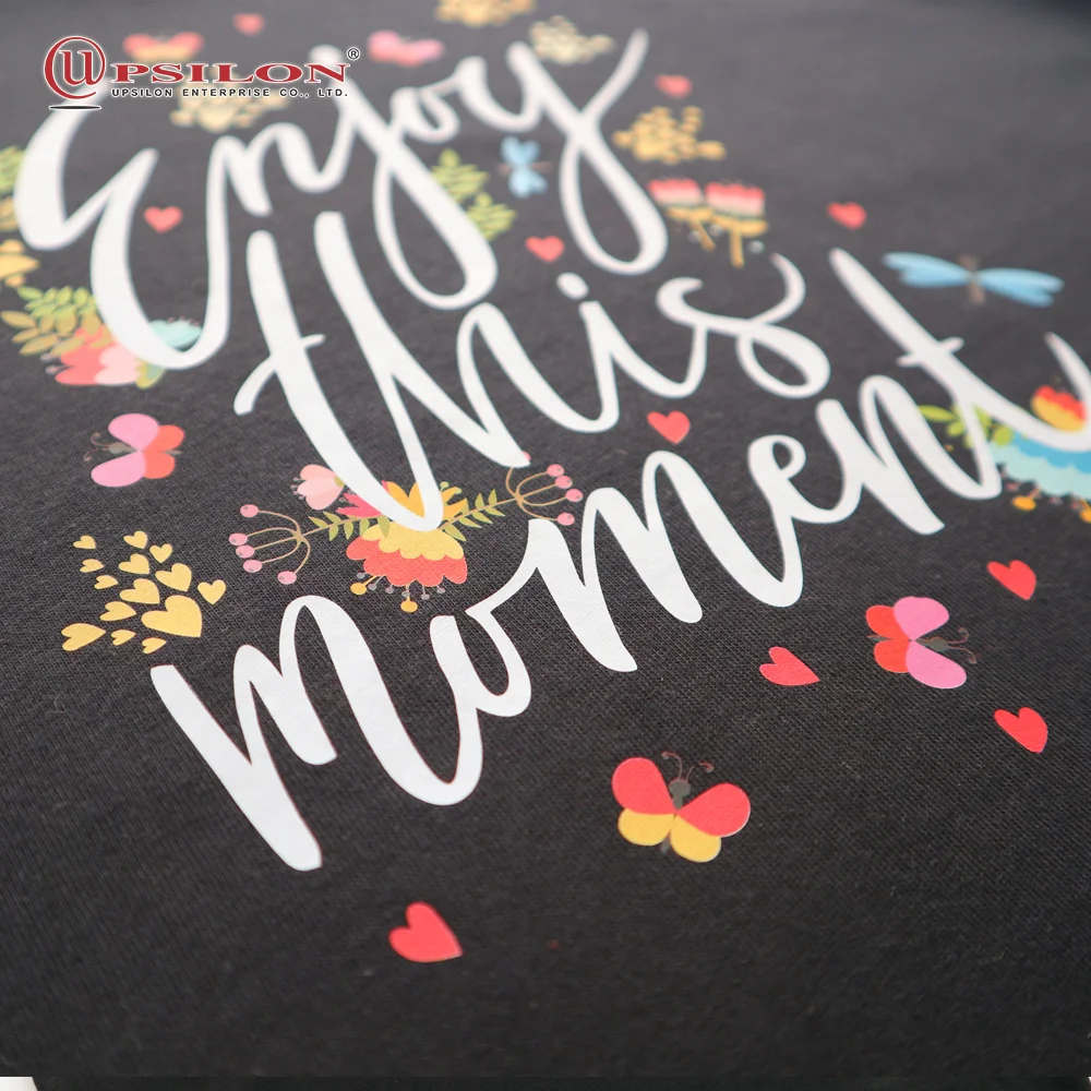 Self Weeding Textiles Dark Transfer Sticker For T-shirt