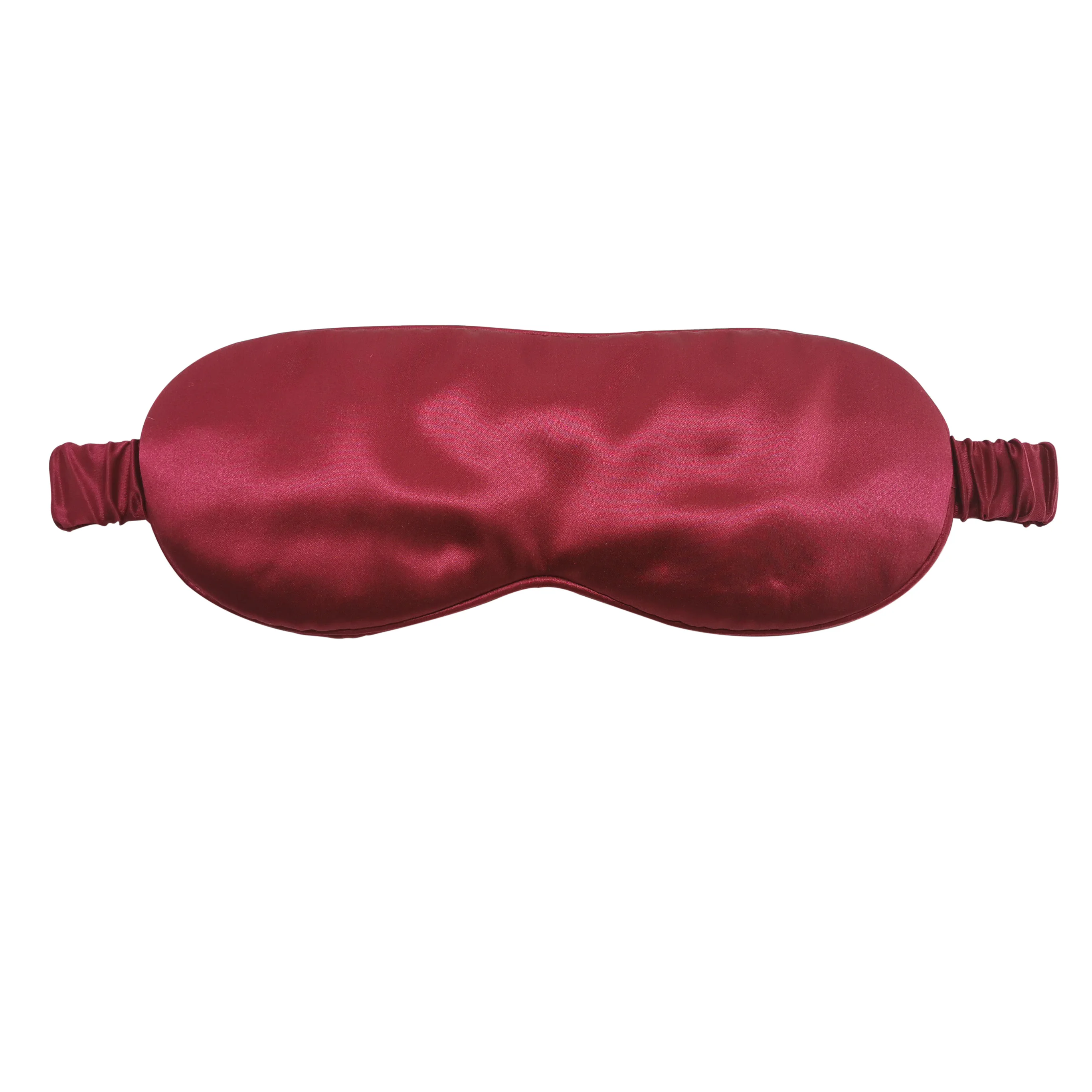 Роскошная шелковая маска для сна с регулируемыми петлями, заполненная 100% чистым шелком