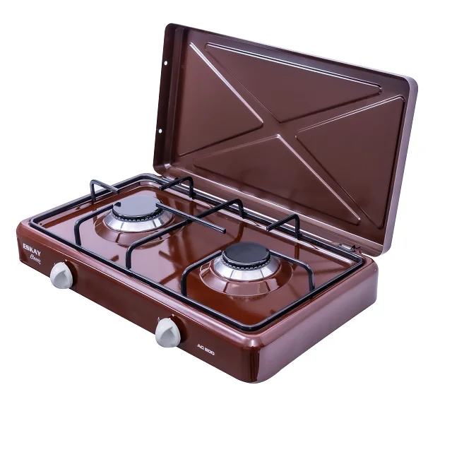 Classic 2 Burner Aluminum Gas Hob