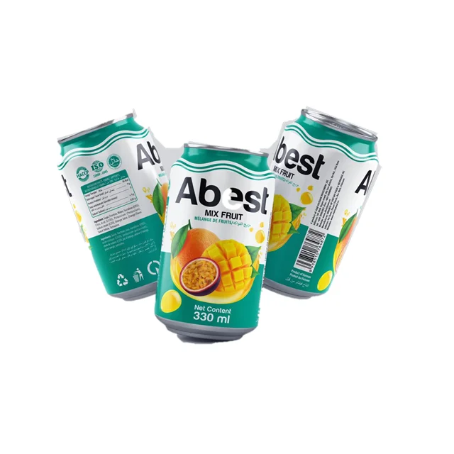 High Quality Beverage 330ml Orange Fresh Drink soft Flavor wholesalers Abest natural fruit juice drink