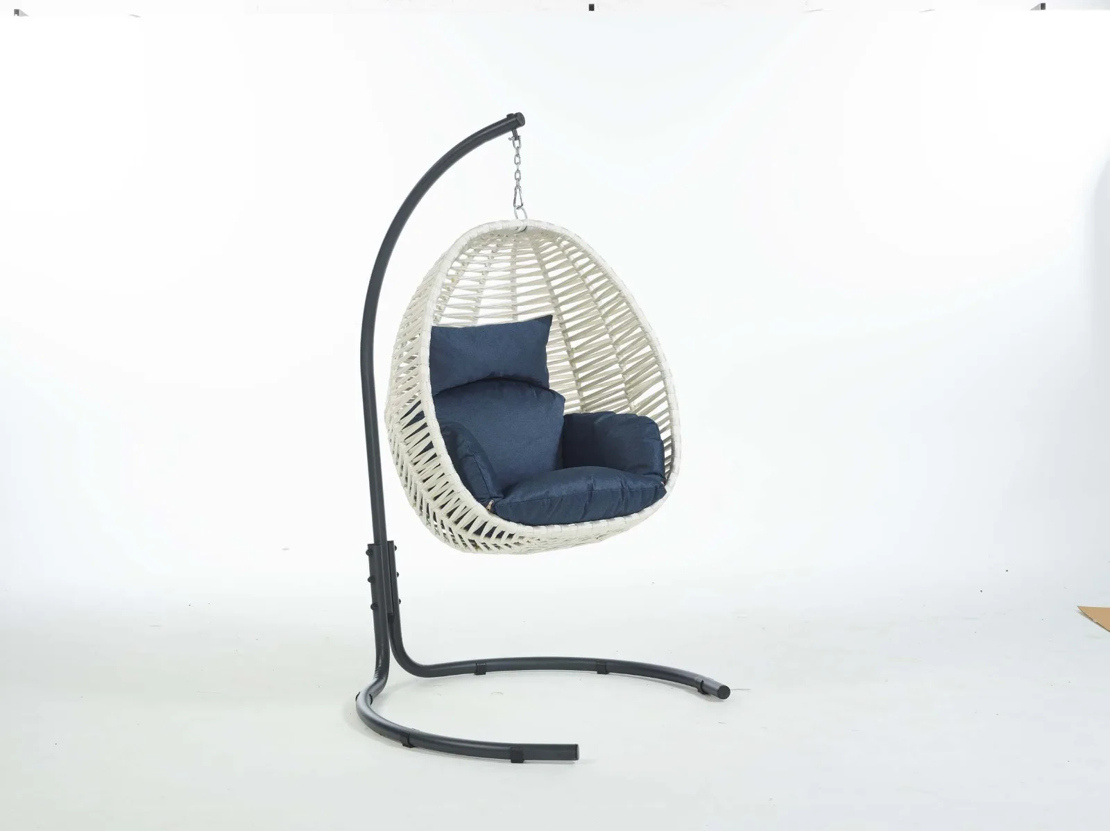 2021 Best Selling European Swing Chair Garden Leisure Furniture Outdoor Furniture Metal Garden patio hammock chair