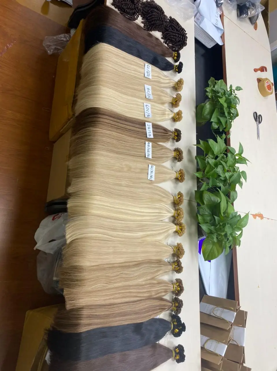 6-32 inches straight many color Vietnamese Human Hair Extensions Wholesale Factory price
