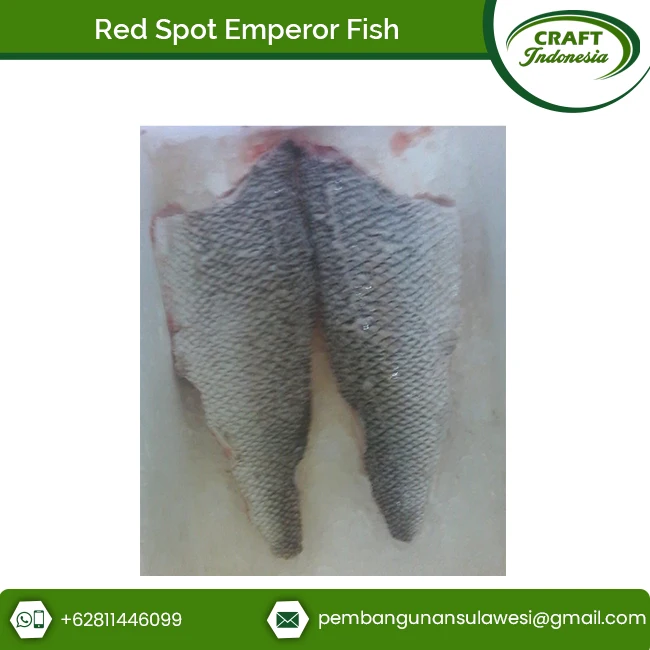 Quality Certified Frozen Red Spot Emperor Fish Fillet from Leading Seller