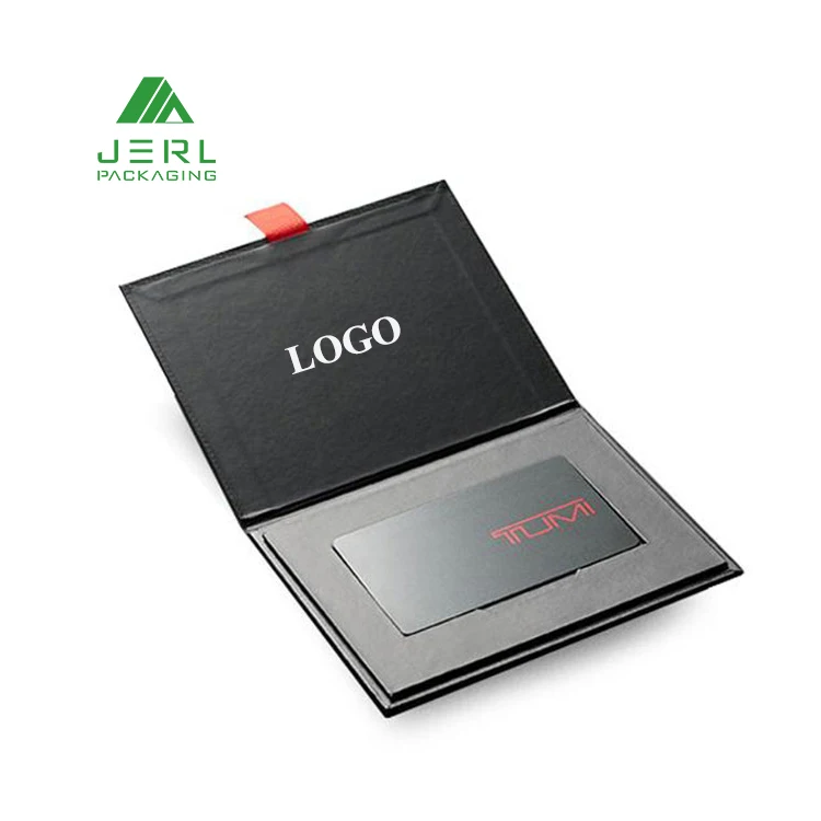 Cardboard Luxury Paper Gift Trading Card Greeting Vip Business Credit Card Packaging