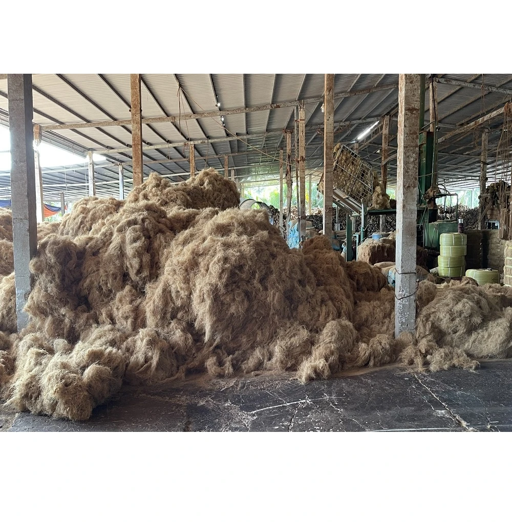 Best Selling Coconut Fiber 100% Natural Coconut Fiber for mattress production Premium quality Brownish yellow made in Viet Nam