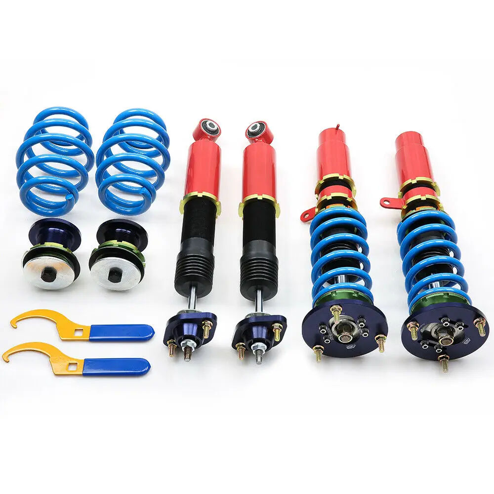 Height Adjustable Shock Absorbers Coilover Shocks Tuning Shocks Strut Suspension System Fit Bmw 3 Series E46 320I 323I 328I m3