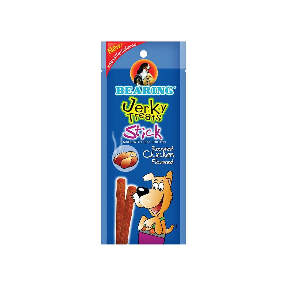 Bearing Jerky Treats Stick Pet Dog Snack 50g. # Grilled Chicken