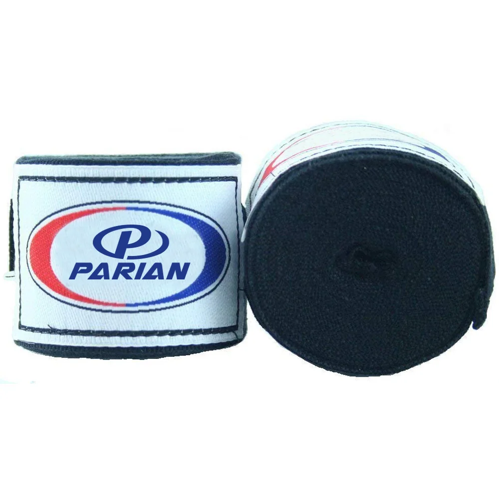 Wholesale custom logo nylon and cotton elastic boxing hand wraps