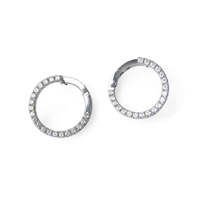 Маленькие серебряные серьги-кольца английские серьги с замком роскошные ювелирные изделия OEM Think vietnam