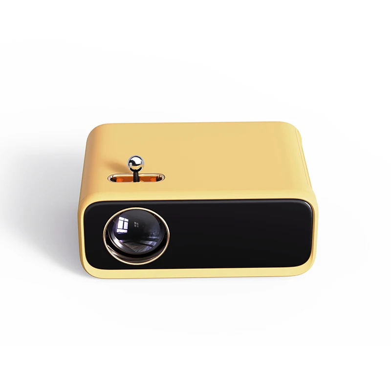 NEW Full Glass Lens 1080P Mini Projector 2.4 inch single LCD Home Theater Beamer Projector