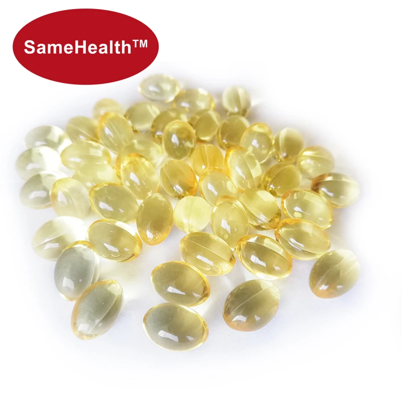 
Private Label Option 1000mg OB Squid Cod Liver Oil Omega 3 Fish Oil Soft Gelatin Capsule 