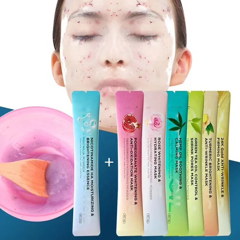 Hotsale Moisturizing Facial Care Organic Whitening Hyaluronic Acid Jelly Mask Gold Bio Collagen Facial Mask Wholesale