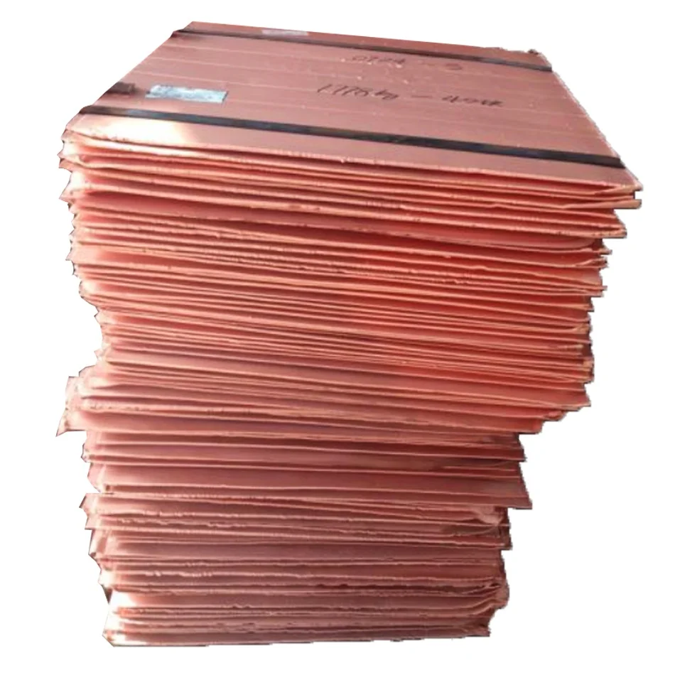 Pure 99.9% A Grade Electro copper cathode