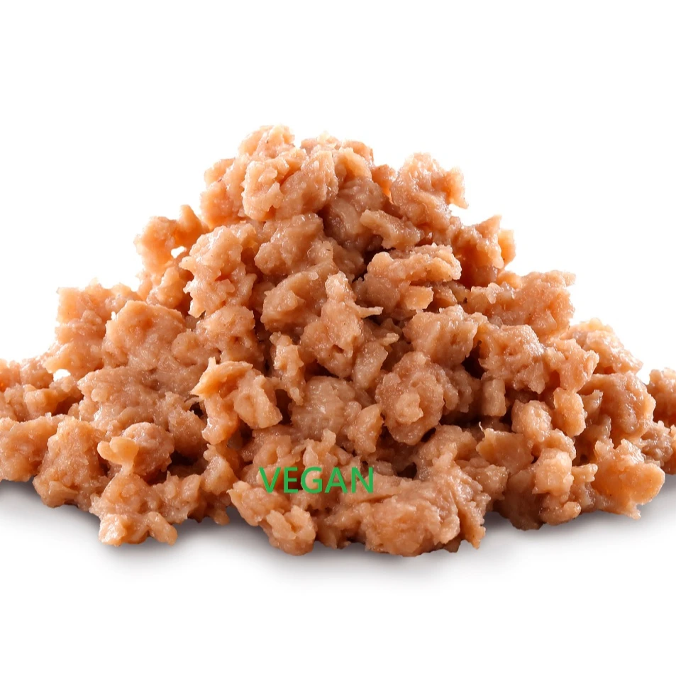 Plant Based meat free mince NON GMO soy product vegan