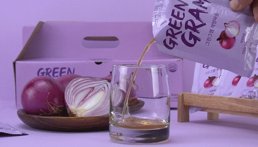 Best option healthy juice GREEN GRAM 100% Red Onion Juice vegetable juice made in Korea