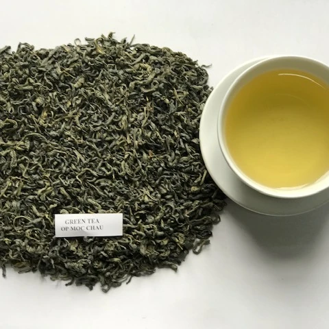 100% органический зеленый чай сломанный фирменной торговой марки