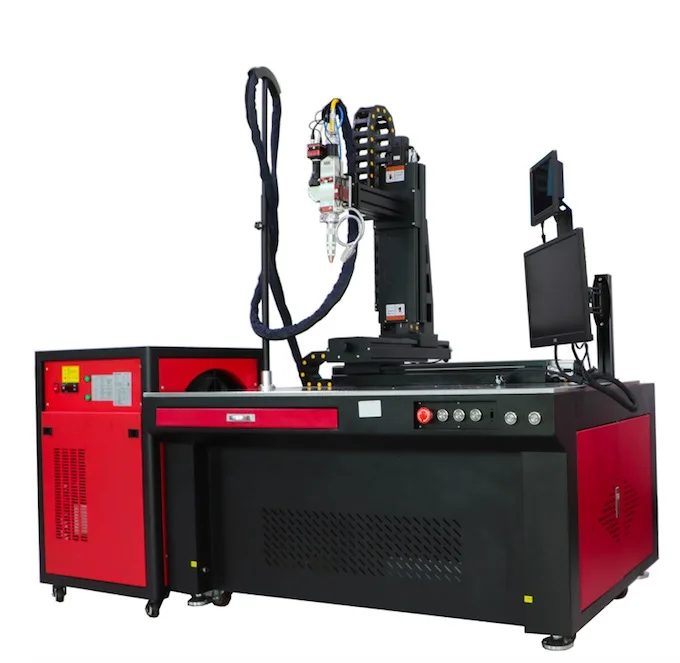 1000 Вт 1500 2000 MAX JPT RAYCUS лазерный источник оптического волокна cnc XYZ и роторный четырехосевой Автоматический Лазерный Сварочный Аппарат