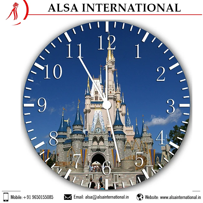 Superior Quality Luxury Wall Clock Digital Print For Corporate Gifts On Sale Buy At Wholesale Price