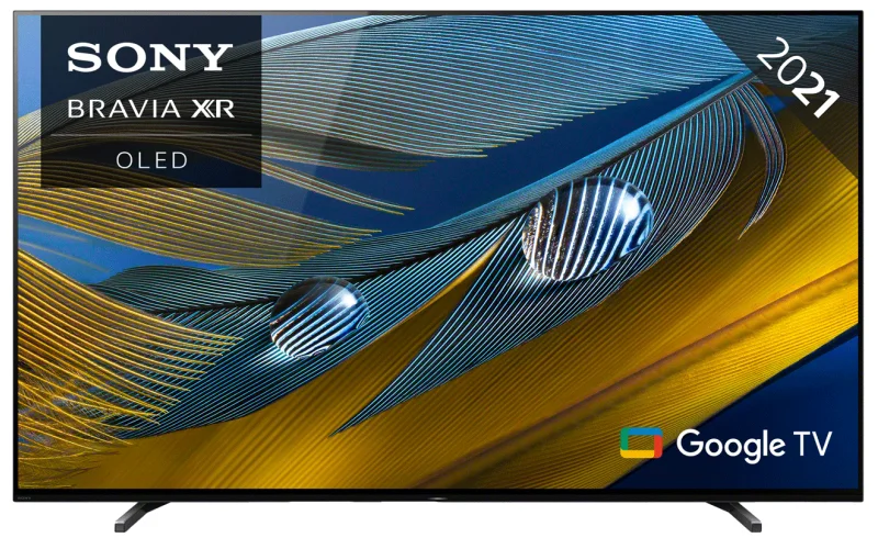 NEW ORIGINAL Bravia XR XR55A80J (2021) OLED HDR 4K Ultra HD Smart Google TV, 55 inch with Freeview HD/Freesat HD,