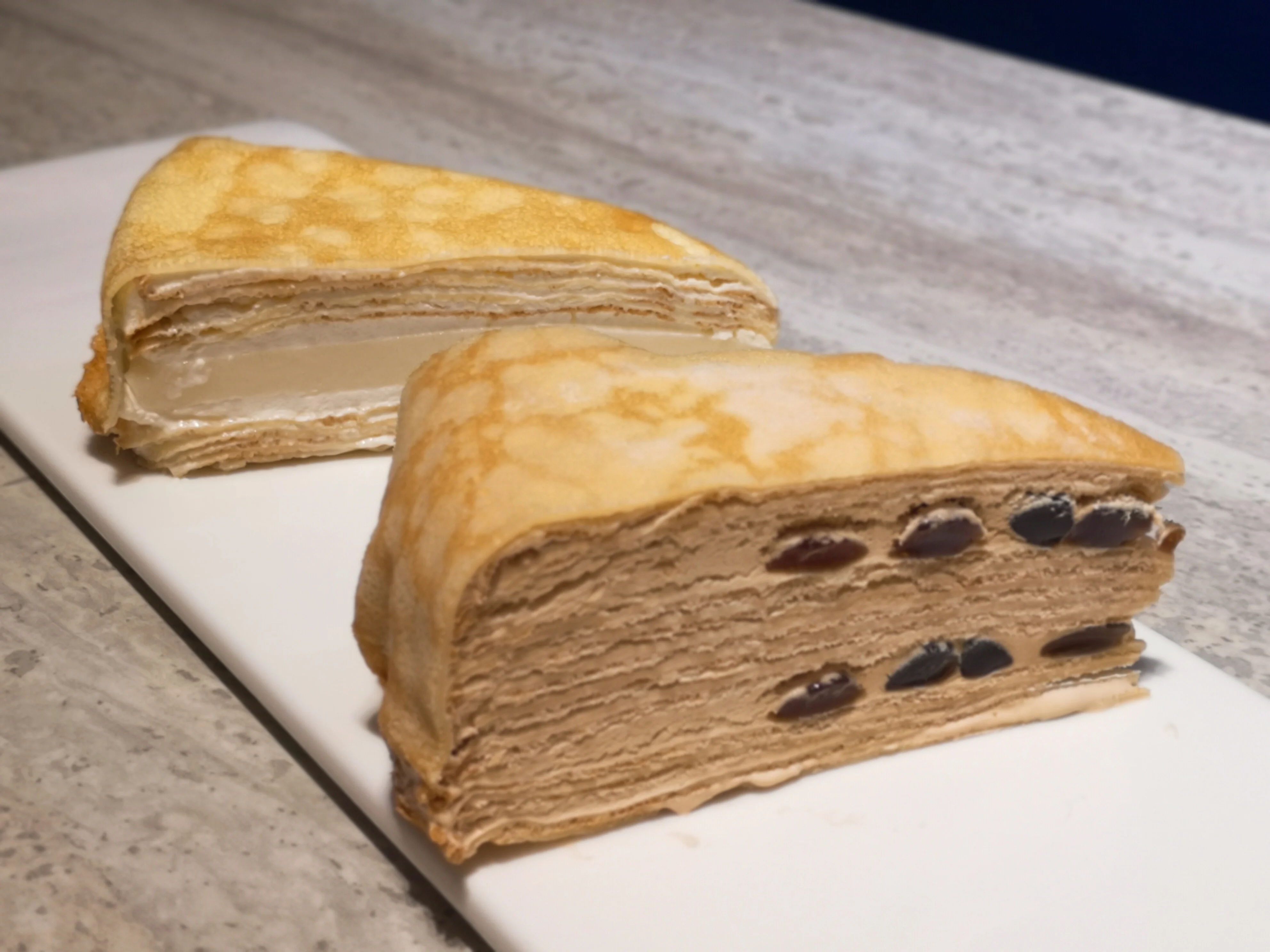 
Hot sale Touched 8 inches Brown Sugar Bubble & Lichi Vogurt Mille Crepe Cake 