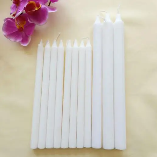 high quality paraffin wax white candle